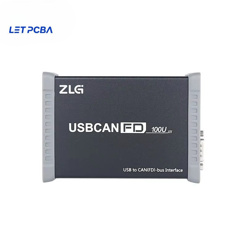 ZLG USBCANFD-100U 1 Channel USB-CAN FD Converter 2500V Isolated 5Mbps High-Speed for Automotive & Industrial CANFD Analyzer
